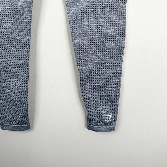 Gymshark Size Small Vital Seamless Leggings in Smokey Gray Marl - Picture 4 of 11